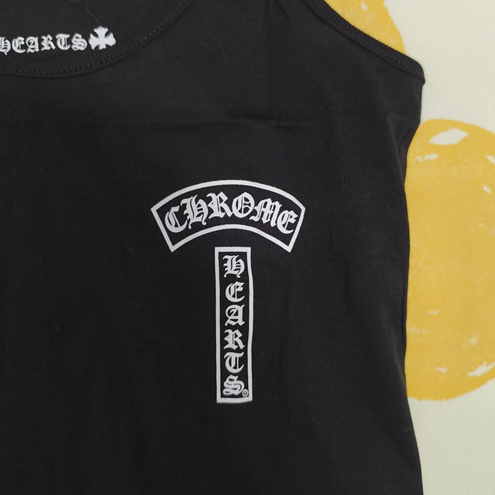 Chrome Hearts Black Fitted Tank Top - Picture 5 of 6